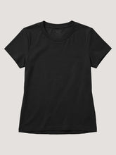 Black Everyday Crew Neck Tee