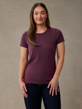 Merlot Everyday Crew Neck Tee