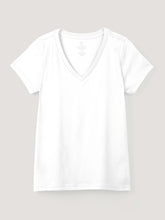 White Everyday V-Neck Tee