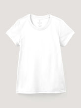 White Everyday Crew Neck Tee