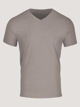 Taupe V-Neck