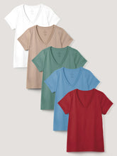 Women's V-Neck Dawn 5-Pack