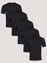 All Black Performance Cool Crew 5-Pack