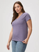 Flint Purple Everyday V-Neck Tee