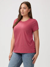 Coral Everyday Crew Neck Tee
