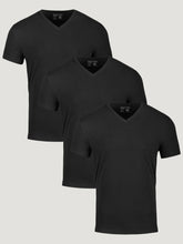 All Black V-Neck 3-Pack