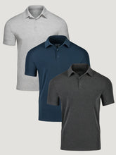 Active Essentials Performance Cool Polo 3-Pack