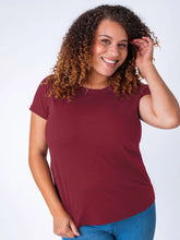 Cosmic Red Everyday Crew Neck Tee