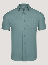 Sagebrush Short Sleeve Stretch Button Up