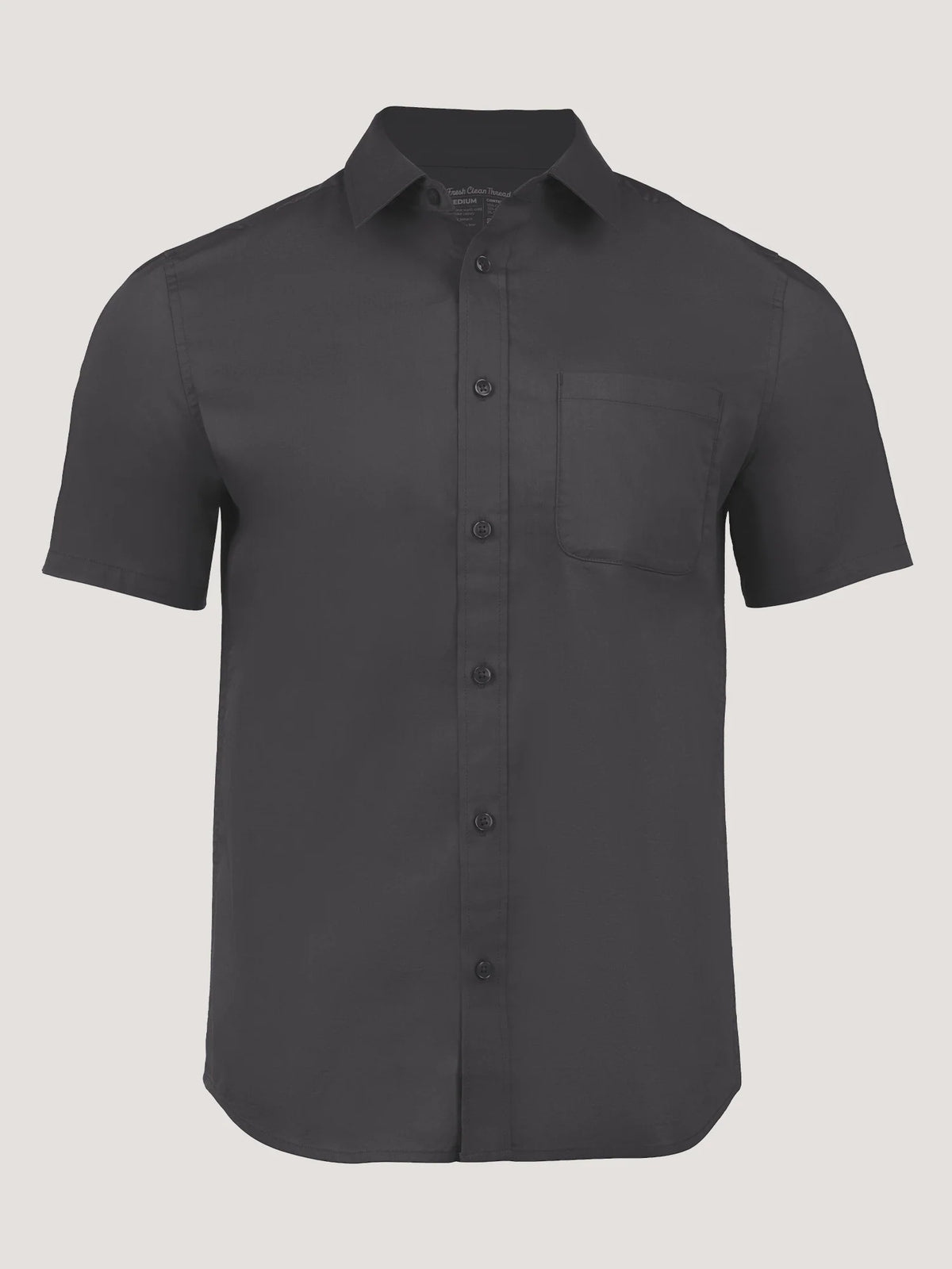 Vintage Black All Day Short Sleeve Shirt