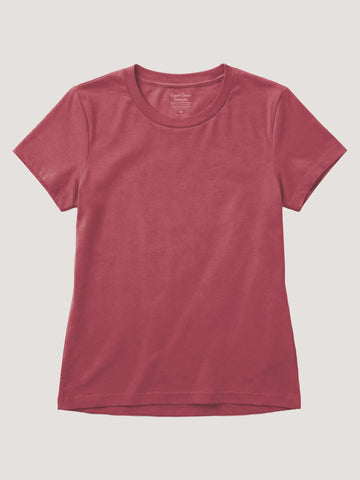 Coral Everyday Crew Neck Tee