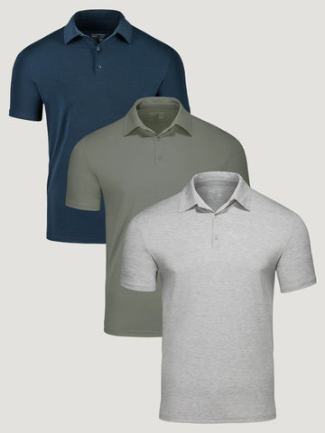 Motion Performance Cool Polo 3-Pack