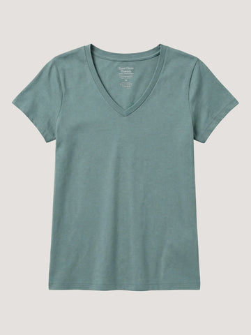 Harbor Mist Everyday V-Neck Tee