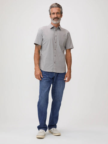 Vintage Grey All Day Short Sleeve Shirt