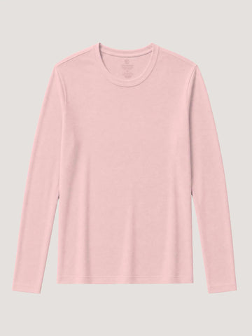 Women's Blush Long Sleeve Crew
