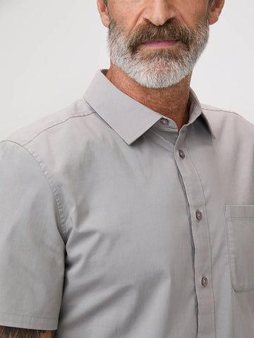 Vintage Grey All Day Short Sleeve Shirt