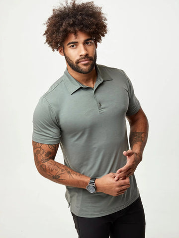 Mercury Green Performance Cool Polo