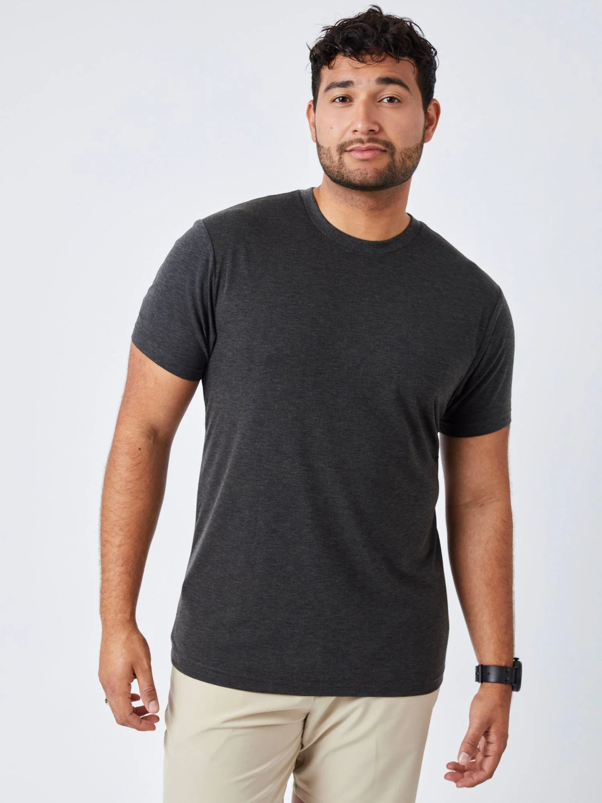 Charcoal Performance Cool Crew