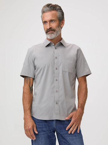 Vintage Grey All Day Short Sleeve Shirt