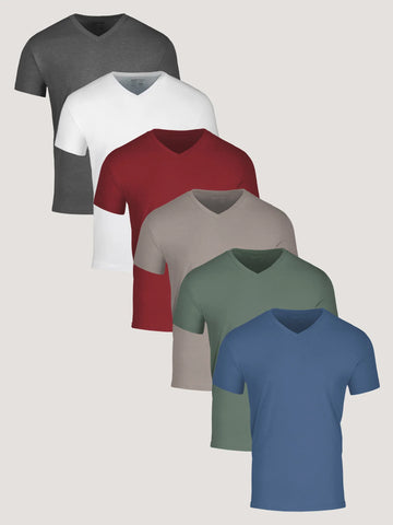 Summer Essentials V-Neck 6-Pack