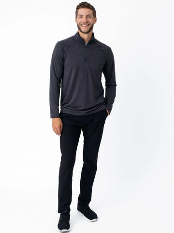 Charcoal Performance Quarter Zip