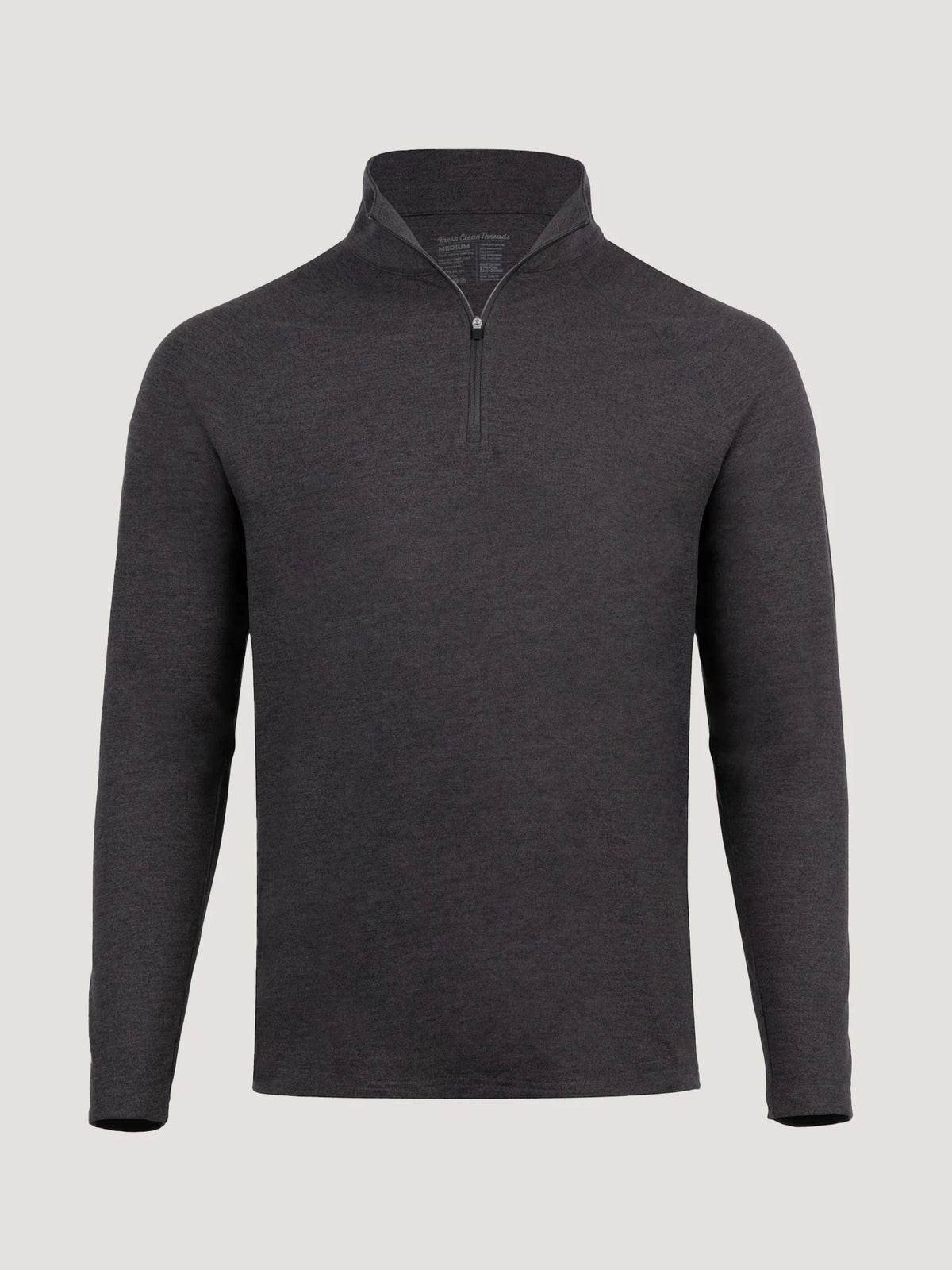 Charcoal Tech Quarter Zip