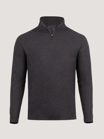 Charcoal Tech Quarter Zip