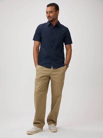 Navy All Day Short Sleeve Shirt