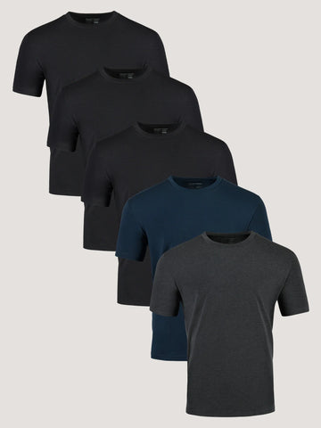 Basics Performance Cool Crew 5-Pack