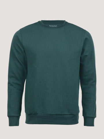 Dark Emerald Crew Sweatshirt