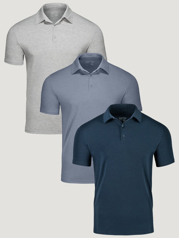 Basic Performance Cool Polo 3-Pack