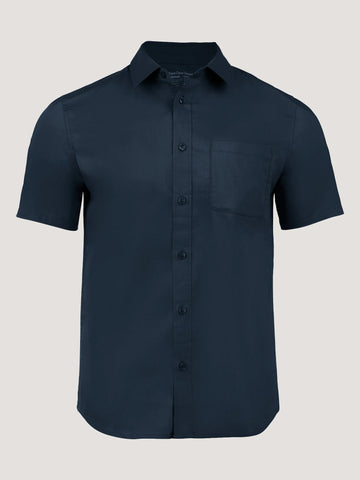 Navy All Day Short Sleeve Shirt