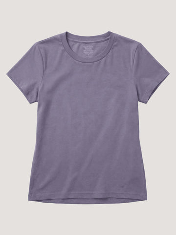 Flint Purple Everyday Crew Neck Tee