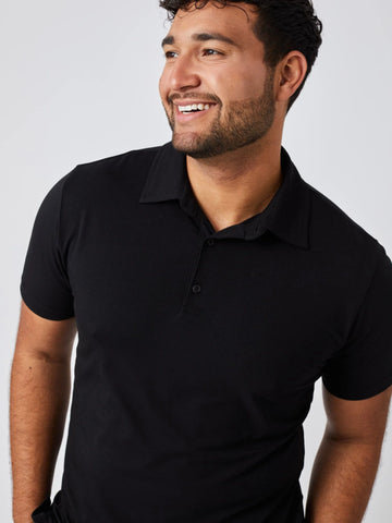 All Black Performance Cool Polo 3-Pack