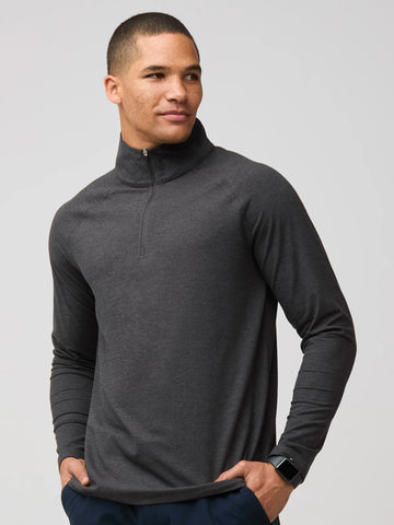 Charcoal Tech Quarter Zip