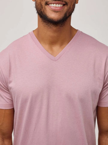 Chalk Pink V-Neck