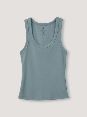 Harbor Mist Ribbed Tank