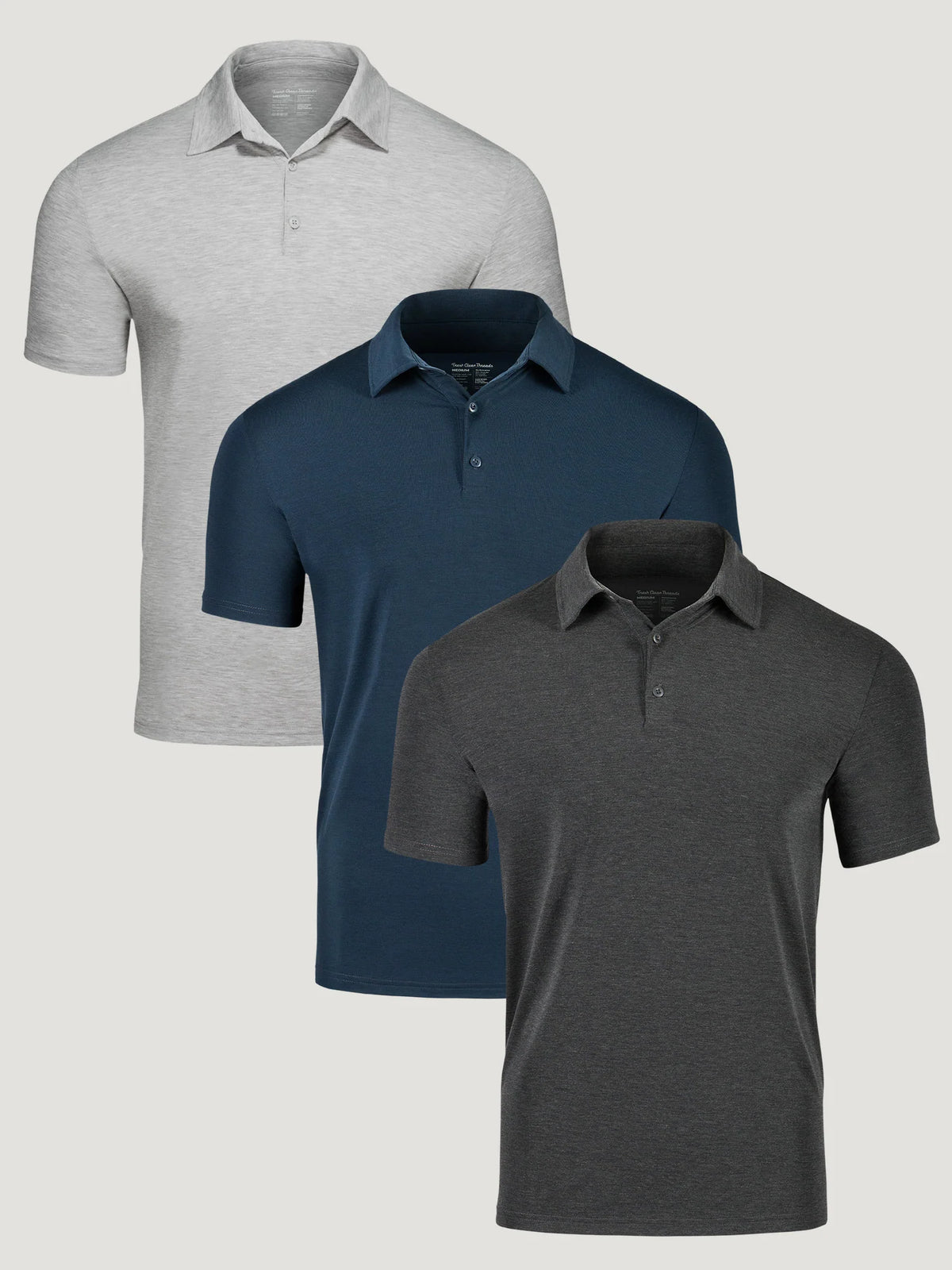 Active Essentials Performance Cool Polo 3-Pack