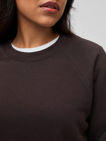 Women's Espresso Crew Sweatshirt